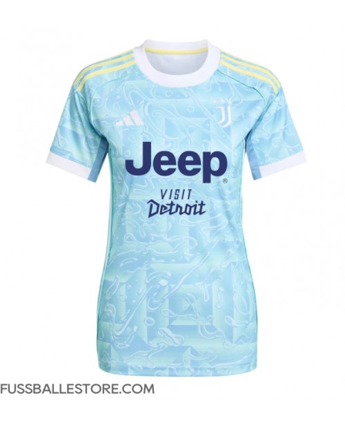 Günstige Juventus Kenan Yildiz #10 Auswärtstrikot Damen 2025-26 Kurzarm Günstige Juventus Kenan Yildiz #10 Auswärtstrikot Damen 2025-26 Kurzarm